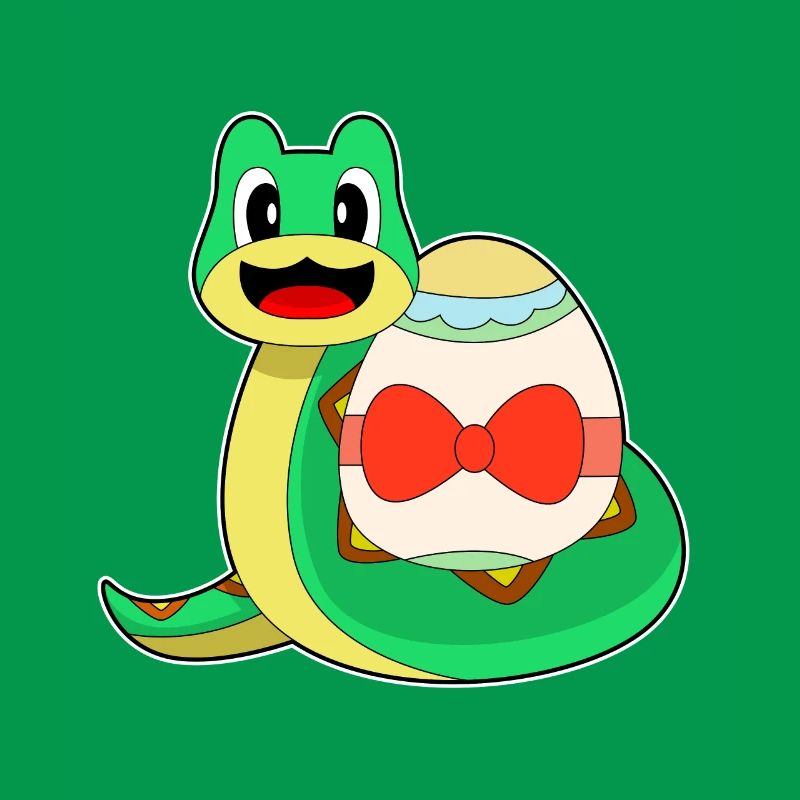 Snake Easter Easter Egg