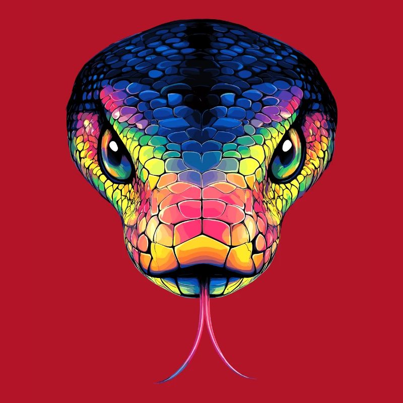 Serpent Python Cobra Mamba Serpent à sonnettes Serpent