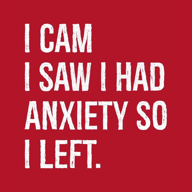 J’ai vu que j’avais de l’anxiété alors je suis parti