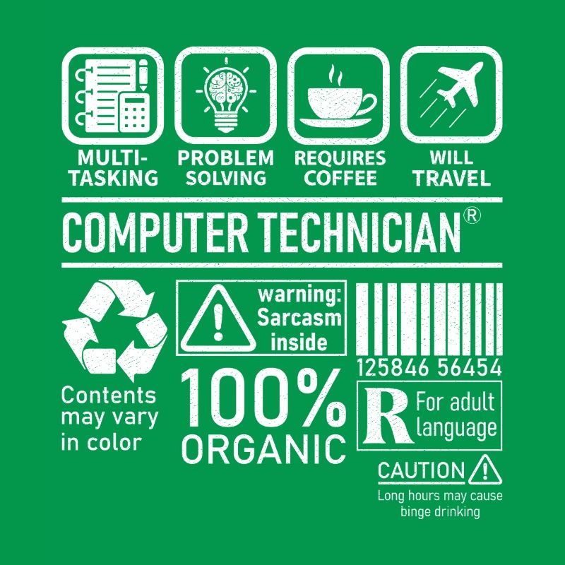 Technicien en informatique multitâche résolution de problèmes