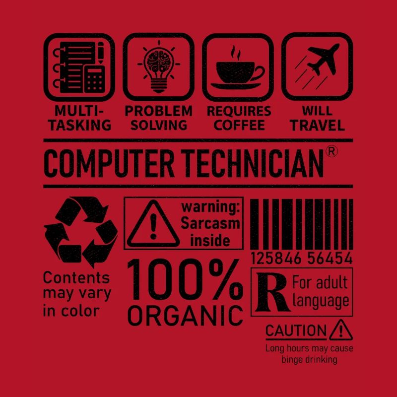 Technicien en informatique multitâche résolution de problèmes