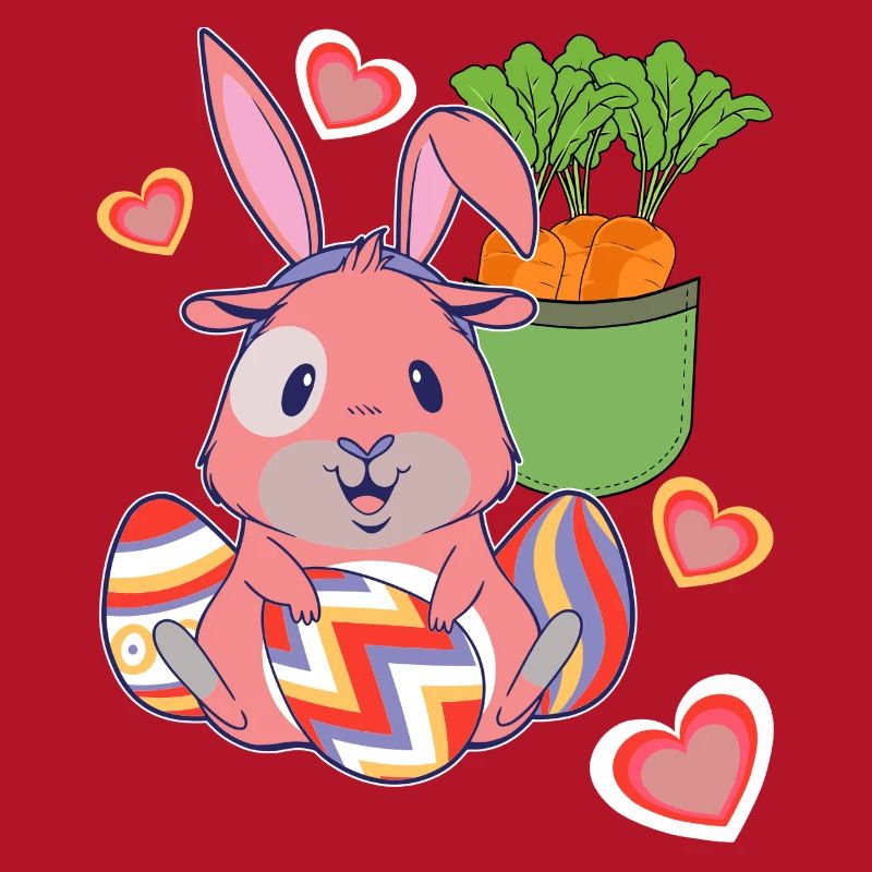 Easter Easter Bunny Easter Eggs Retro Kids Eggs Bunny