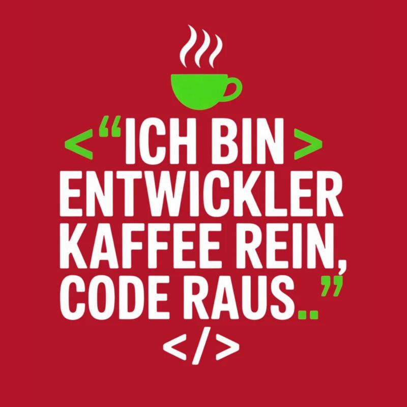 Developer Coffee Programming Saying