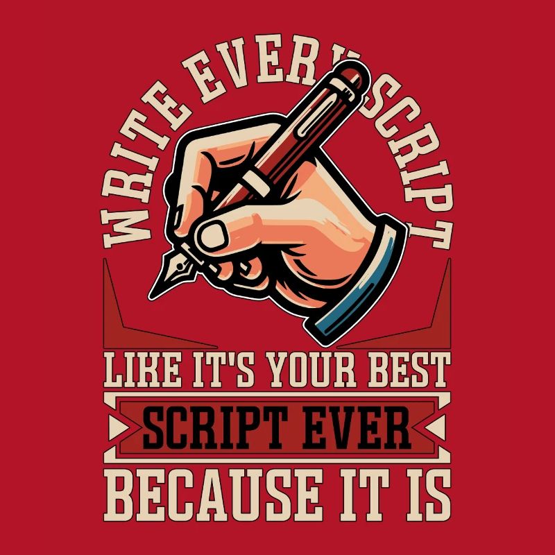 Scénariste Écrivez chaque scénario comme un script