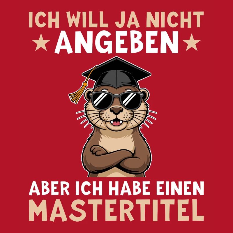 Master's Degree - Otter with Master's Degree