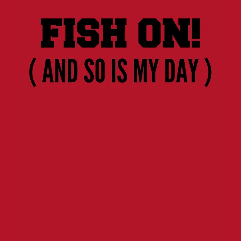 Fisch dran! Oder ist mein Tag am Haken?