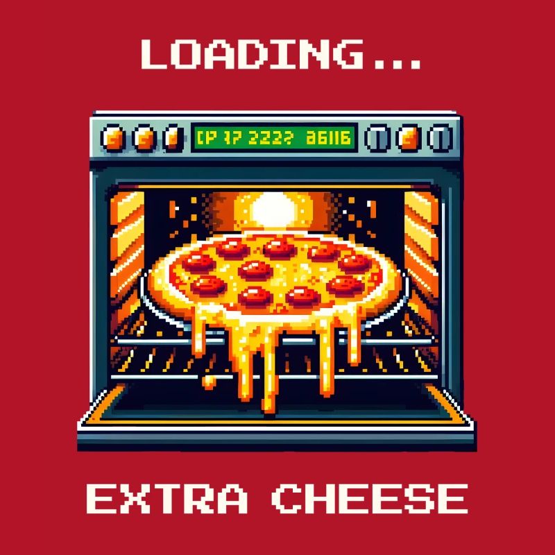 Loading... Extra Käse | Pizza Gaming Humor