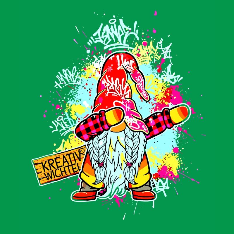 CREATIVE GNOME Dab Graffiti Artist XMas
