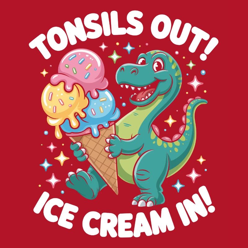 T Rex Eiscreme Jubel