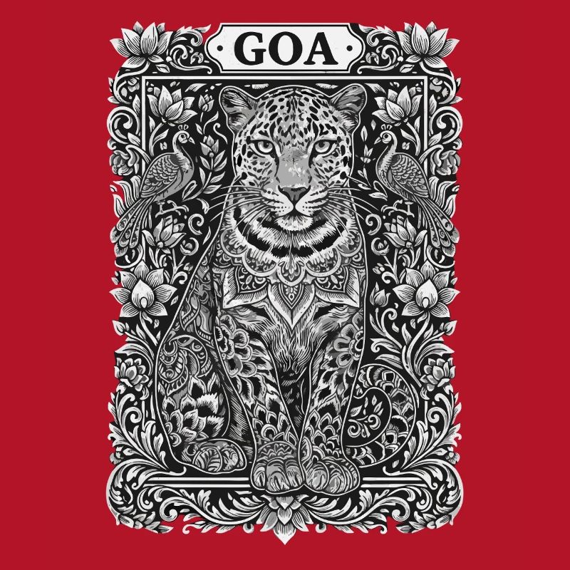 Goa Leopard Mandala