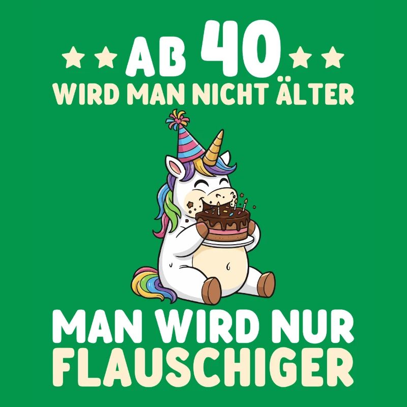 40. Geburtstag Einhorn – Man wird nur flauschiger