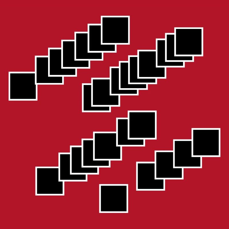 Nested Squares Cascade
