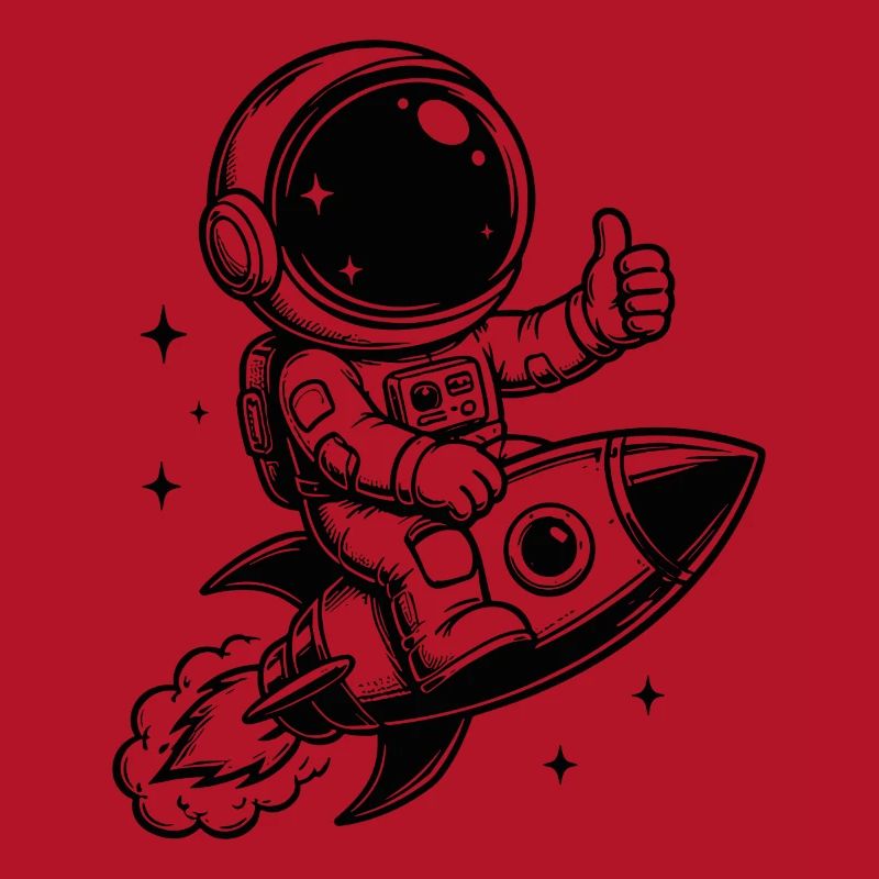 Astronaute en aventure spatiale