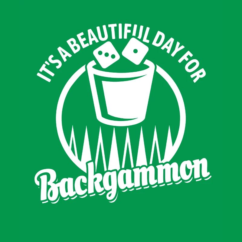 It's a beautiful day for Backgammon | Board Game