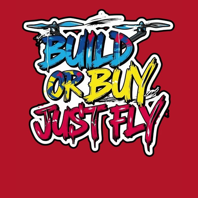 Baue oder kaufe Just Fly Drone Tee