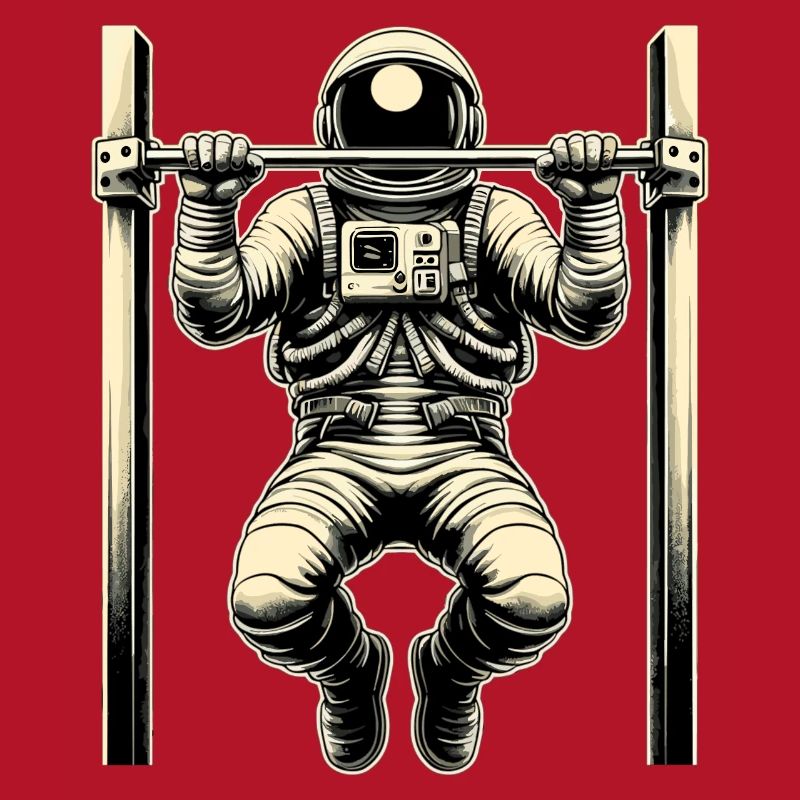 Calisthenics Astronaut Pull-ups Gift