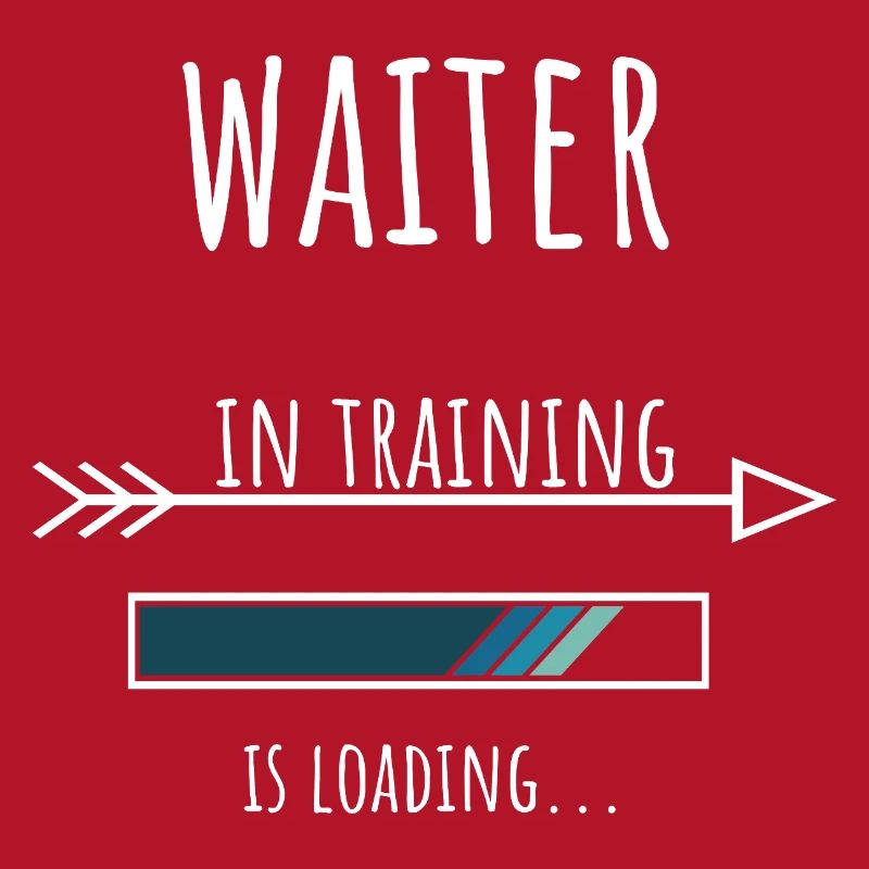 Waiter Geschenk Beruf Ausbildung Kellner