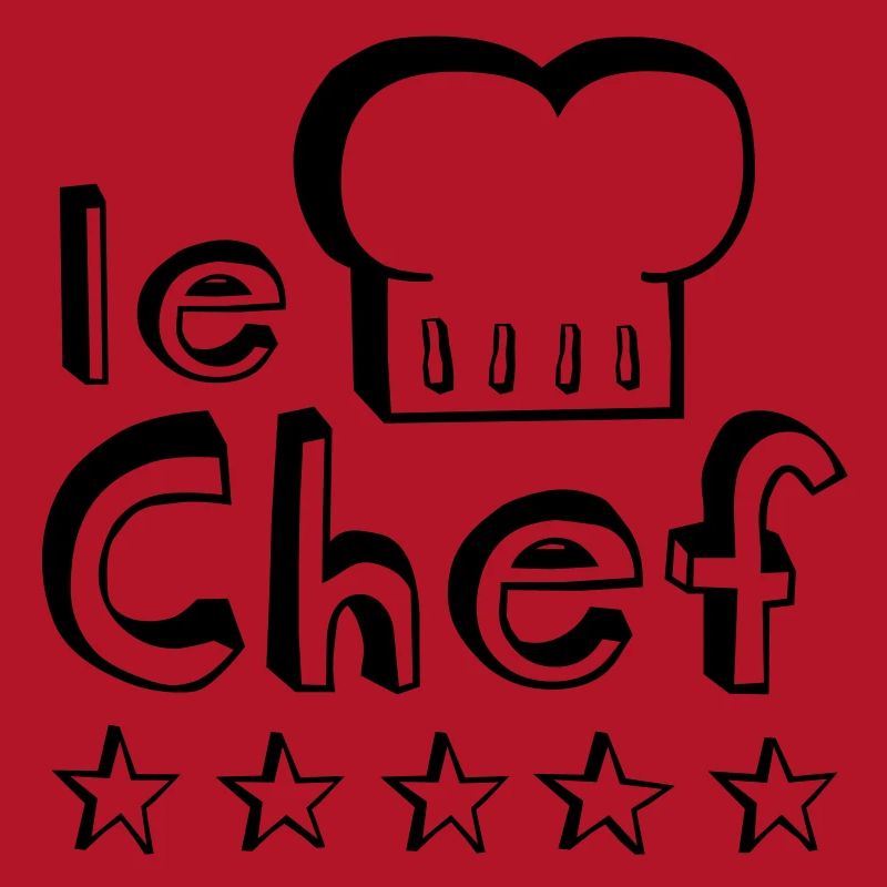 Le Chef Vater, Ehemann oder man Meister der Grill,