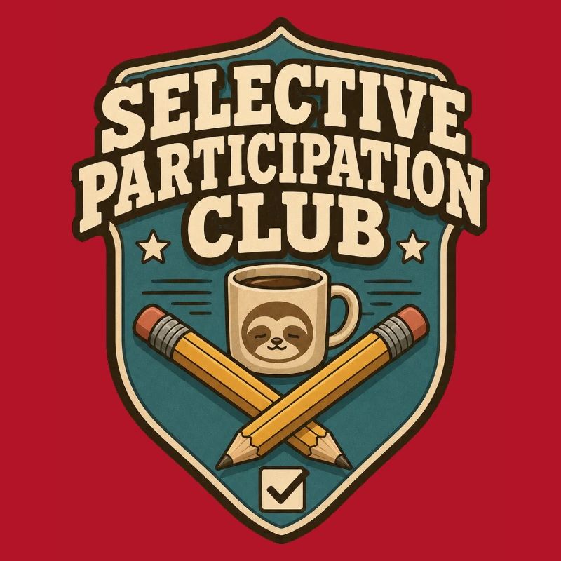 Selective Participation Club Sloth