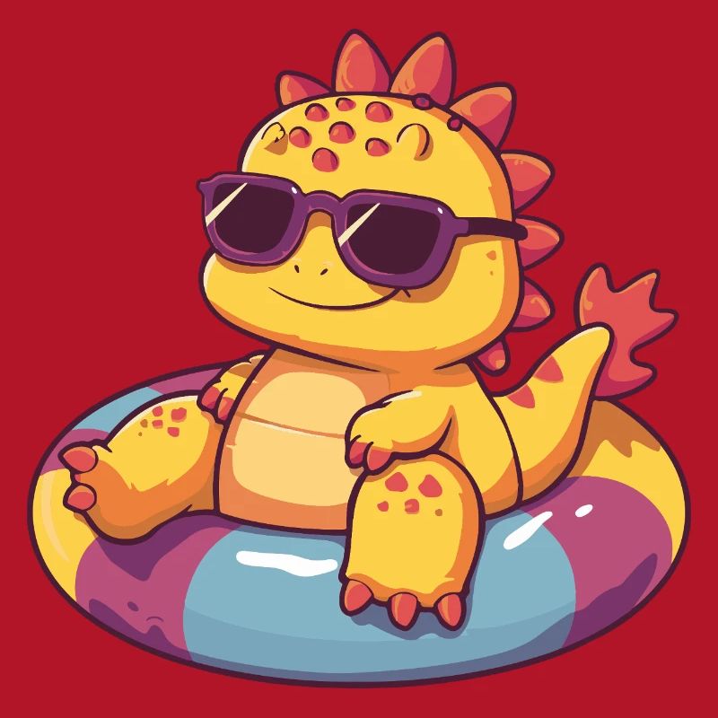 Dinosaur Stegosaurus Comic Cool