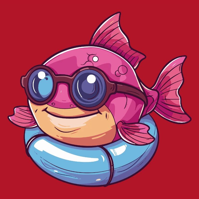 Piranha Fish Comic Cool