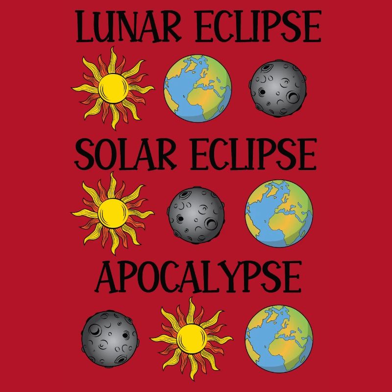 Éclipse lunaire Éclipse solaire Apocalypse