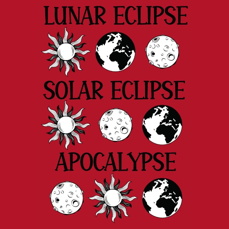 Éclipse lunaire Éclipse solaire Apocalypse
