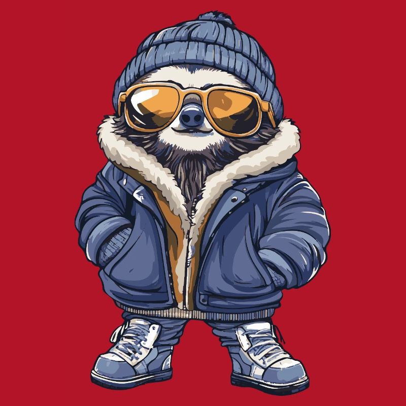 Sloth Cool Comic