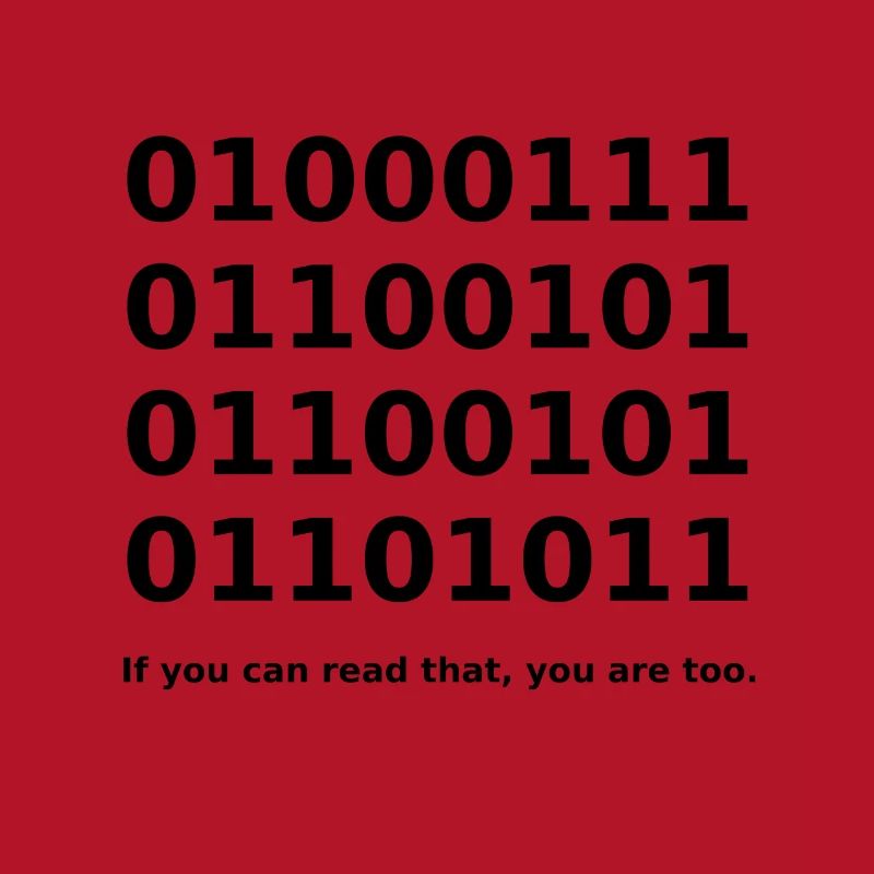 Binary / Binär Code Binärcode Funny T-Shirt