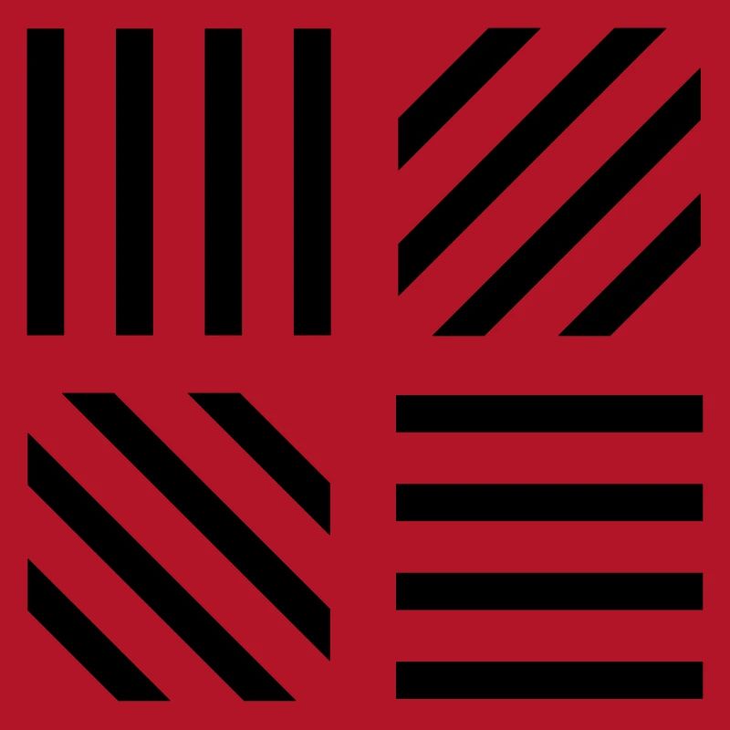 graphic stripe pattern