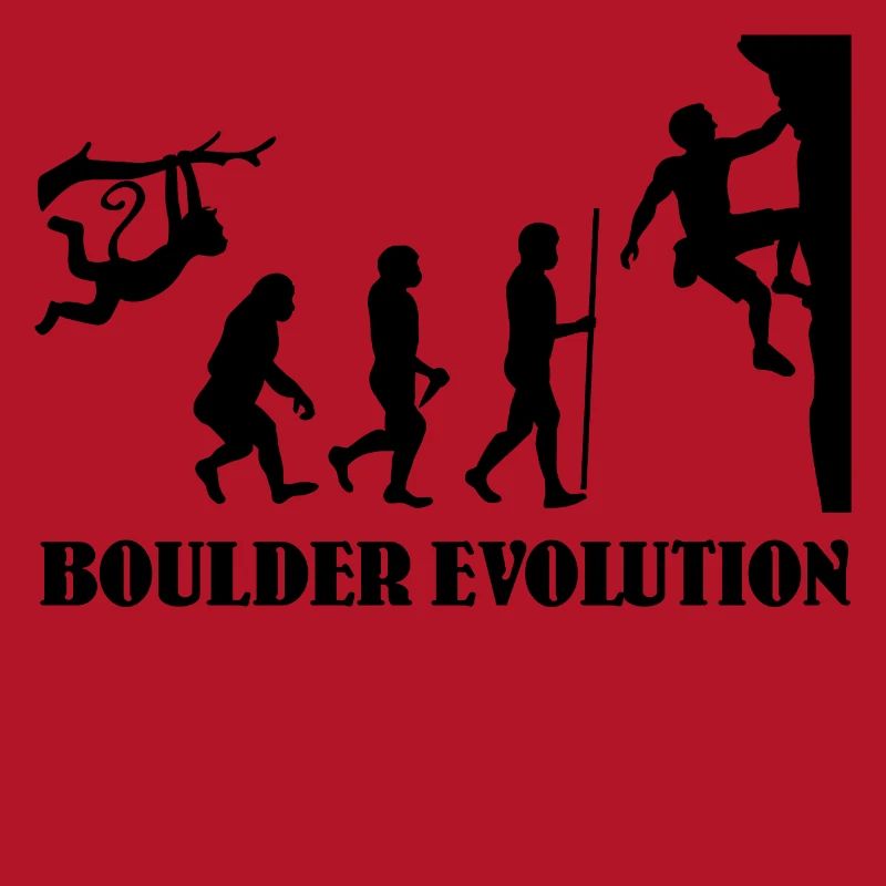 Boulder Evolution Klettern Bergsteigen Boulderer