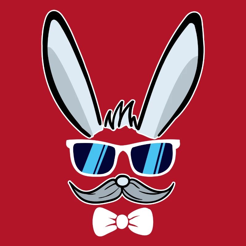 He | Easter bunny face Easter bunny Happy Easter