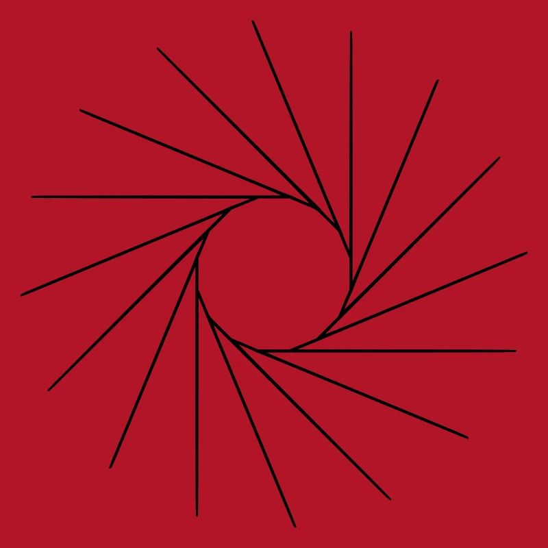 Cool shape, like a sun.