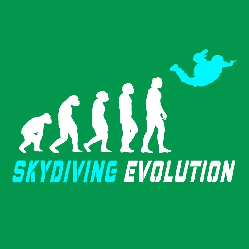 Fallschirm Evolution Design / Geschenkidee