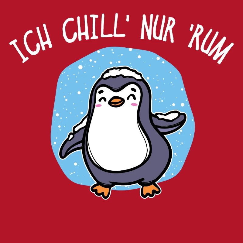 Pinguin Kälte Schnee Statement Tier Vogel Eis