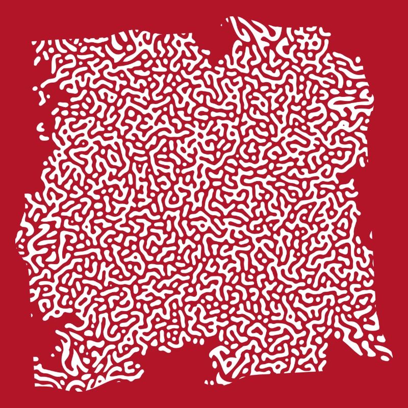 turing pattern weiss - Würmchen