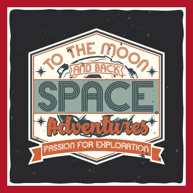 Panneau d’inspiration d’aventure spatiale