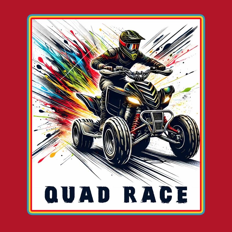Course de quad – Explosion de vitesse