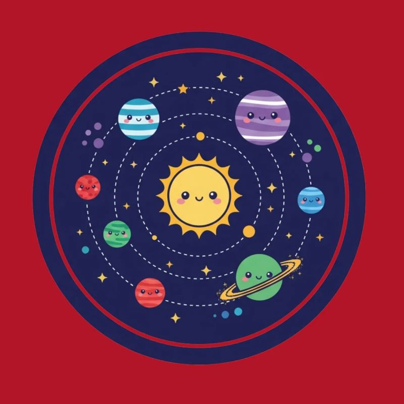 Conception joyeuse du système solaire