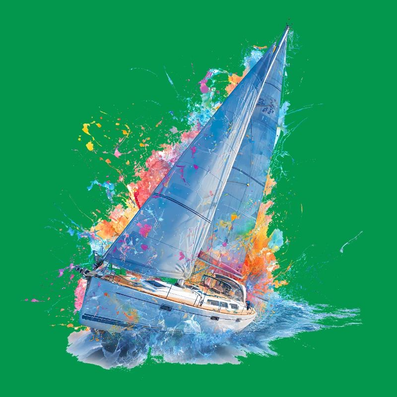 Explosion de couleurs de rêve de navigation