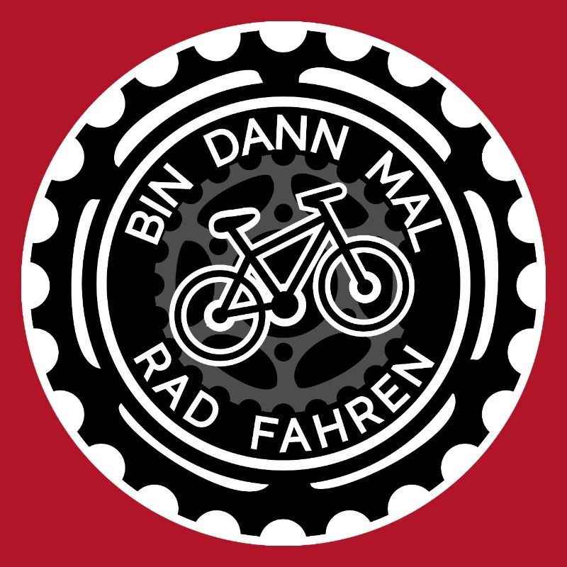 Bin dann mal Radfahren - Conception de logo de VTT