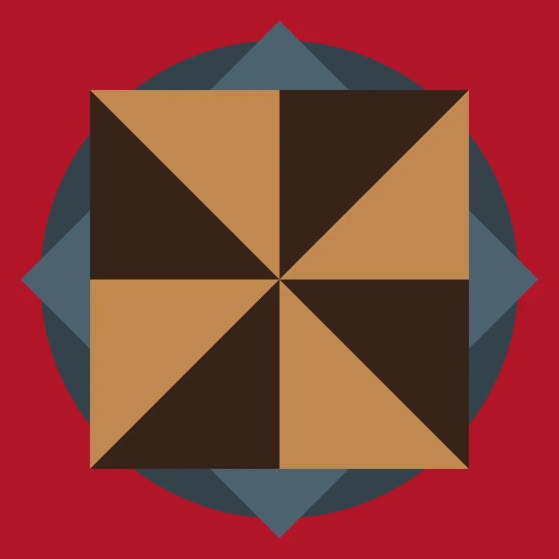 PYRAMID CORE GEOMETRY | Basic Shapes Artwork