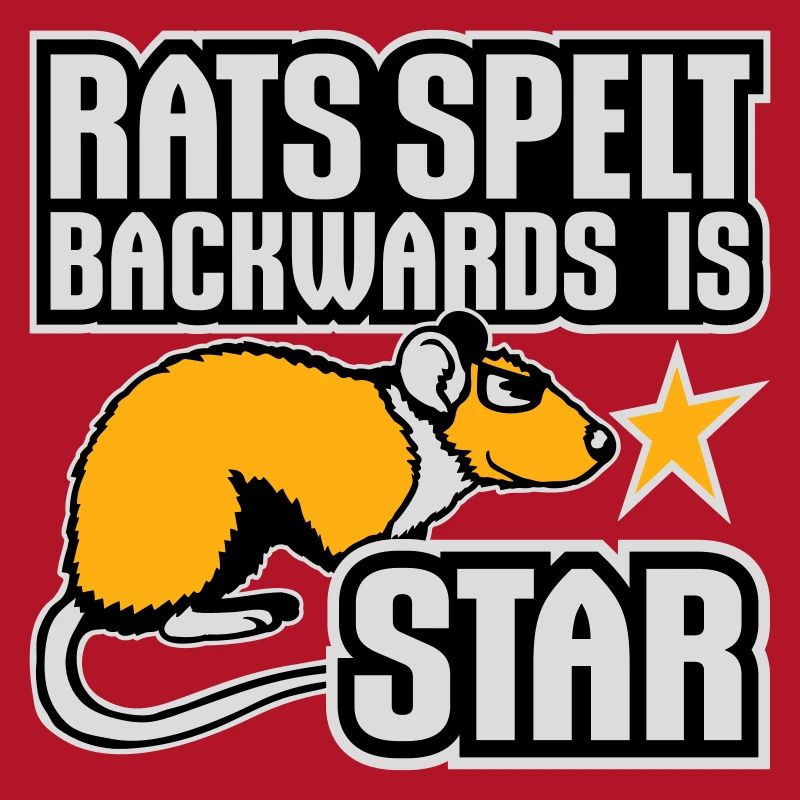 Rats Spelt Backwards Is Star Lustiger Ratte Spruch