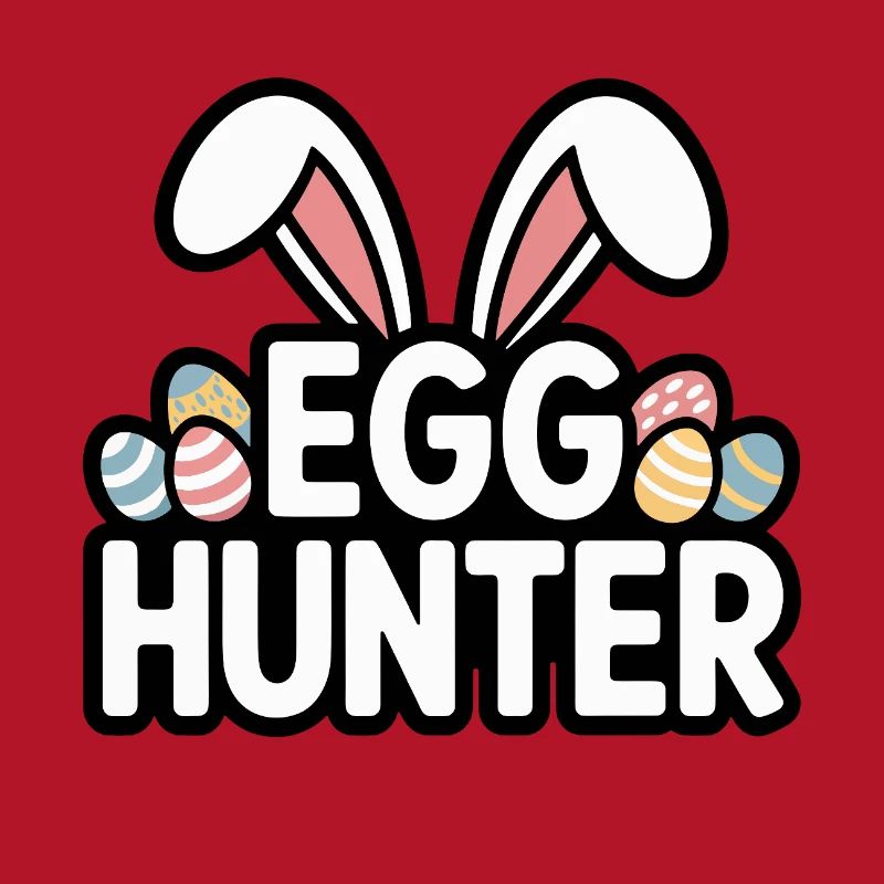 Egg Hunter Bunny – Easter Design