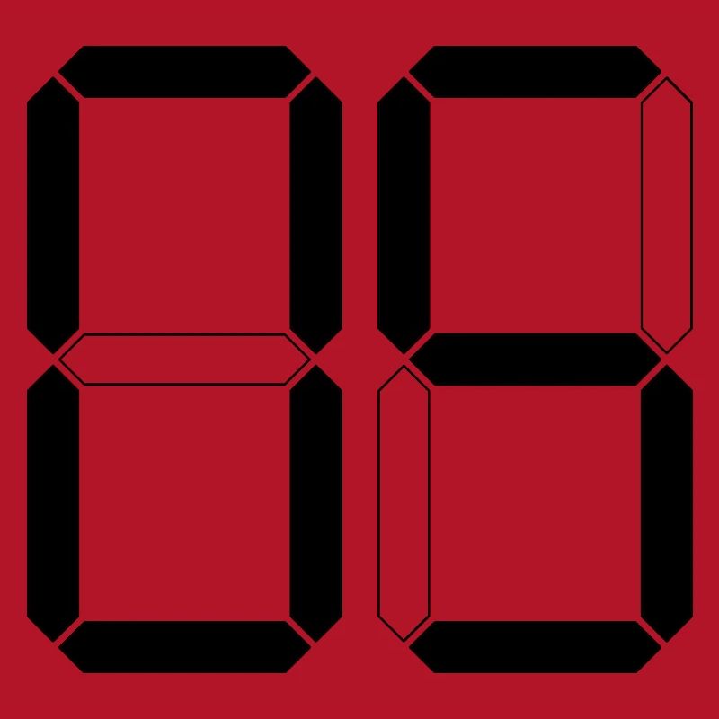NUMBER 05 Zero Five Birthday Gift Digital