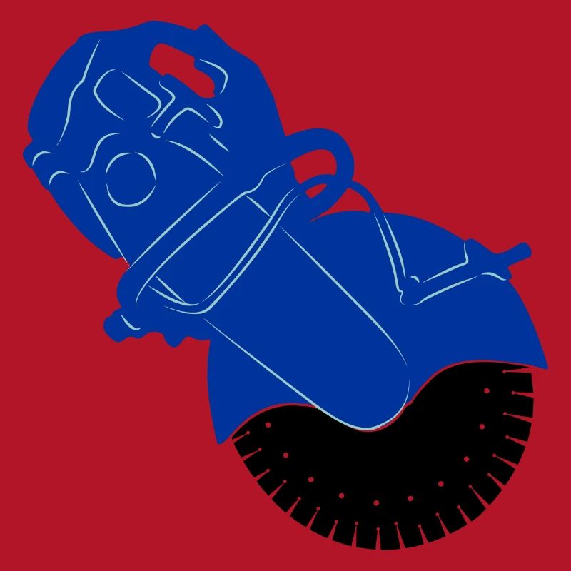 Pflastersteinsäge oder Steinsägemaschine