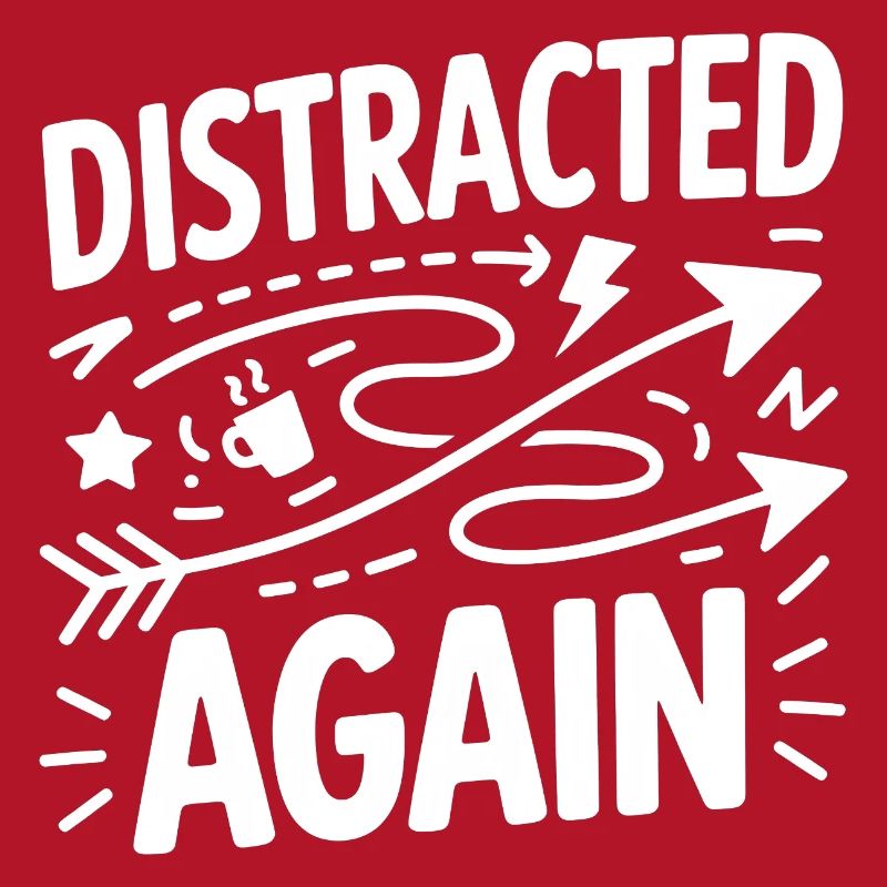 Distracted Again ADHD Chaos