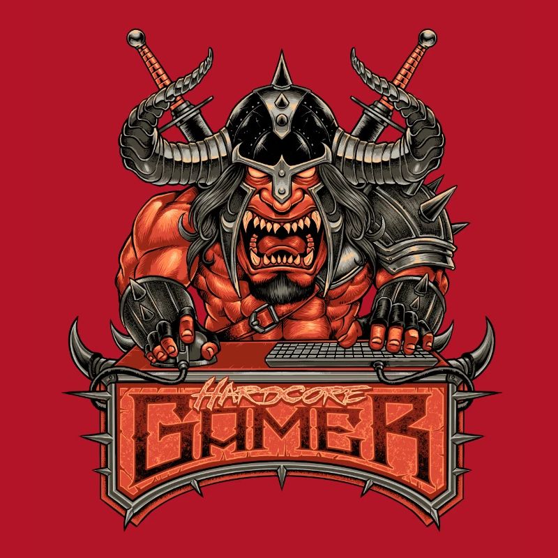 Nerd Gamer Designs MOAB Sword Devil Demon Fighter