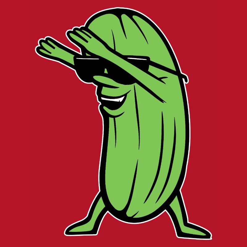 Dabbing Concombre Dabbing Dab Danse Hip-Hop Danse Pose