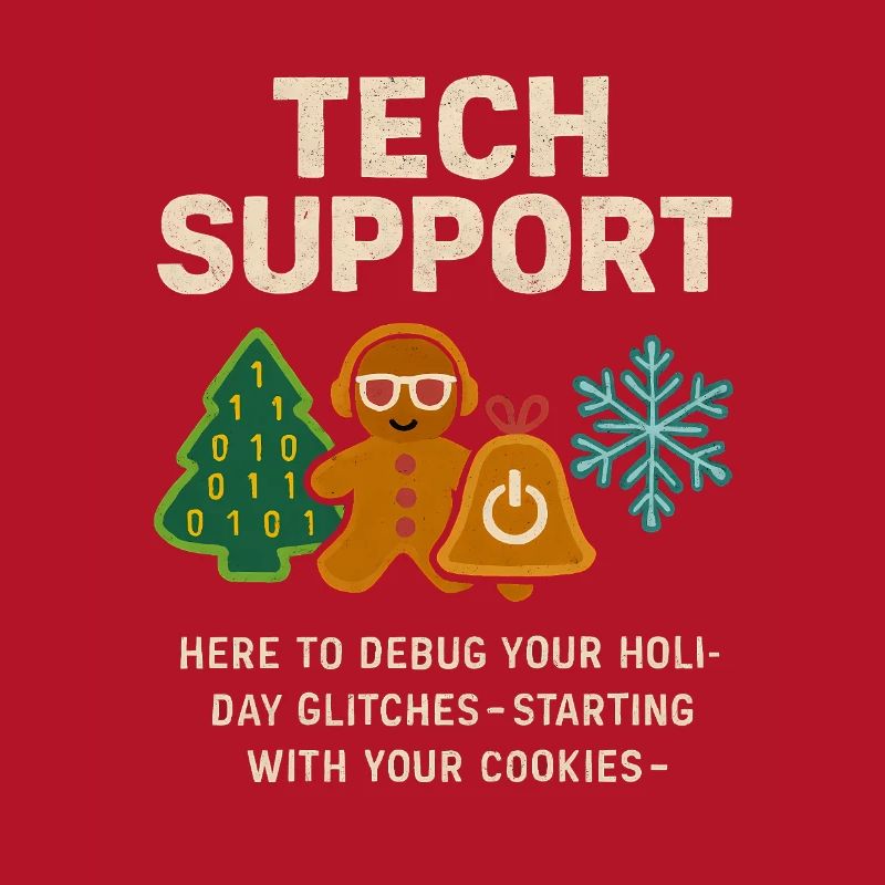 Admin Christmas Gift IT Support Debugging